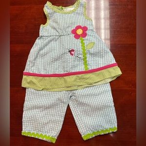 Specialty Baby 24M blue gingham